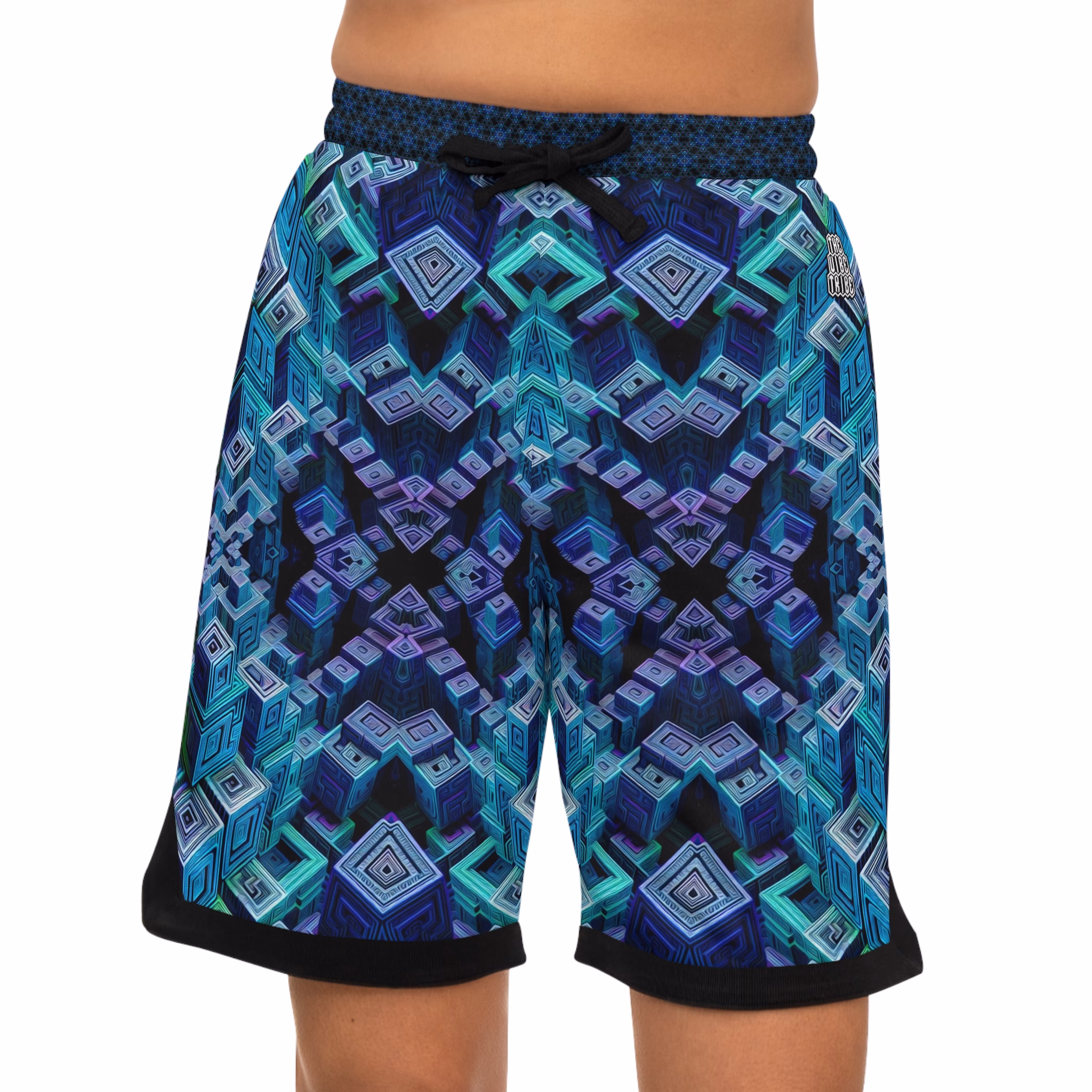 Geometric Gnosis - Basketball Rib Shorts - Image 4