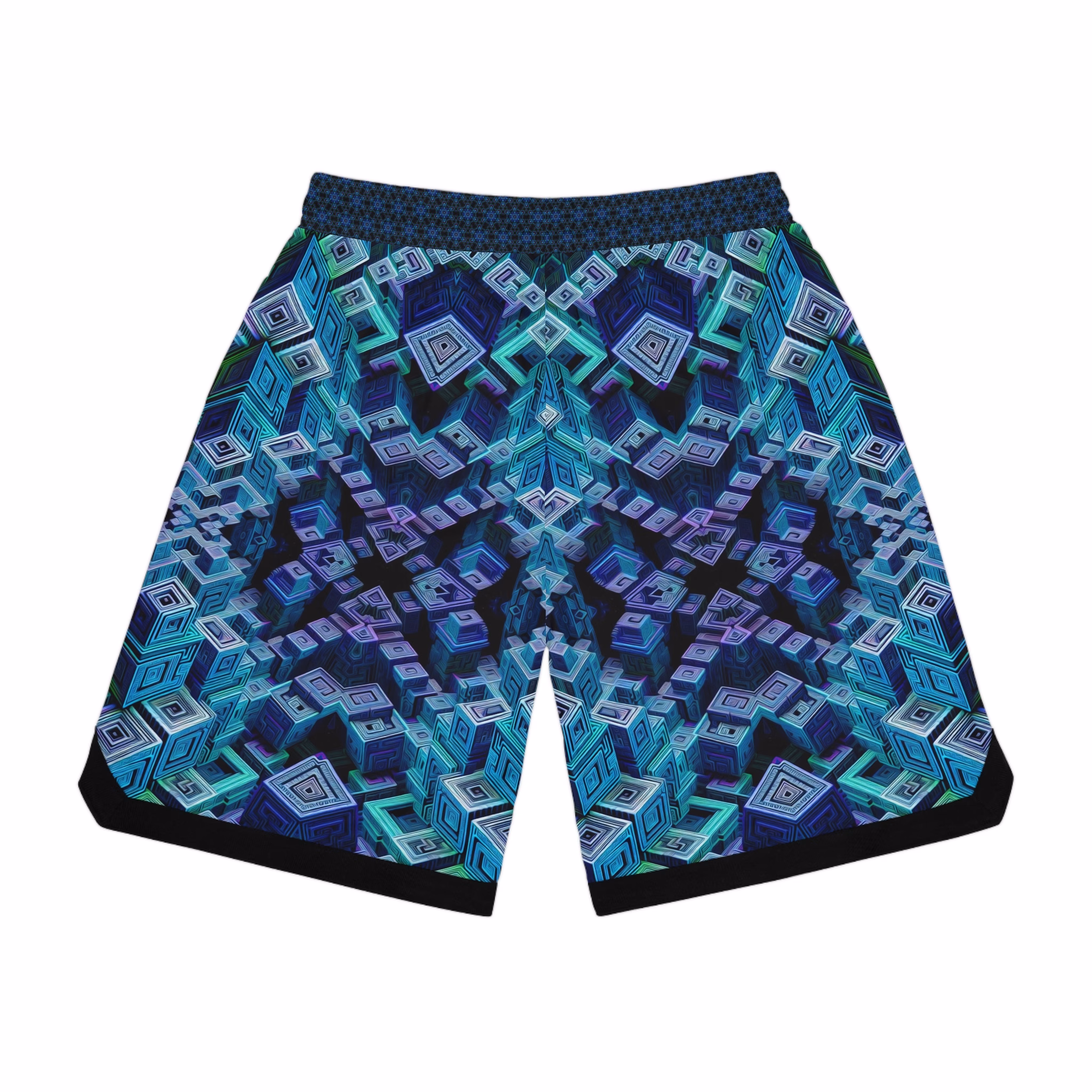 Geometric Gnosis - Basketball Rib Shorts - Image 2