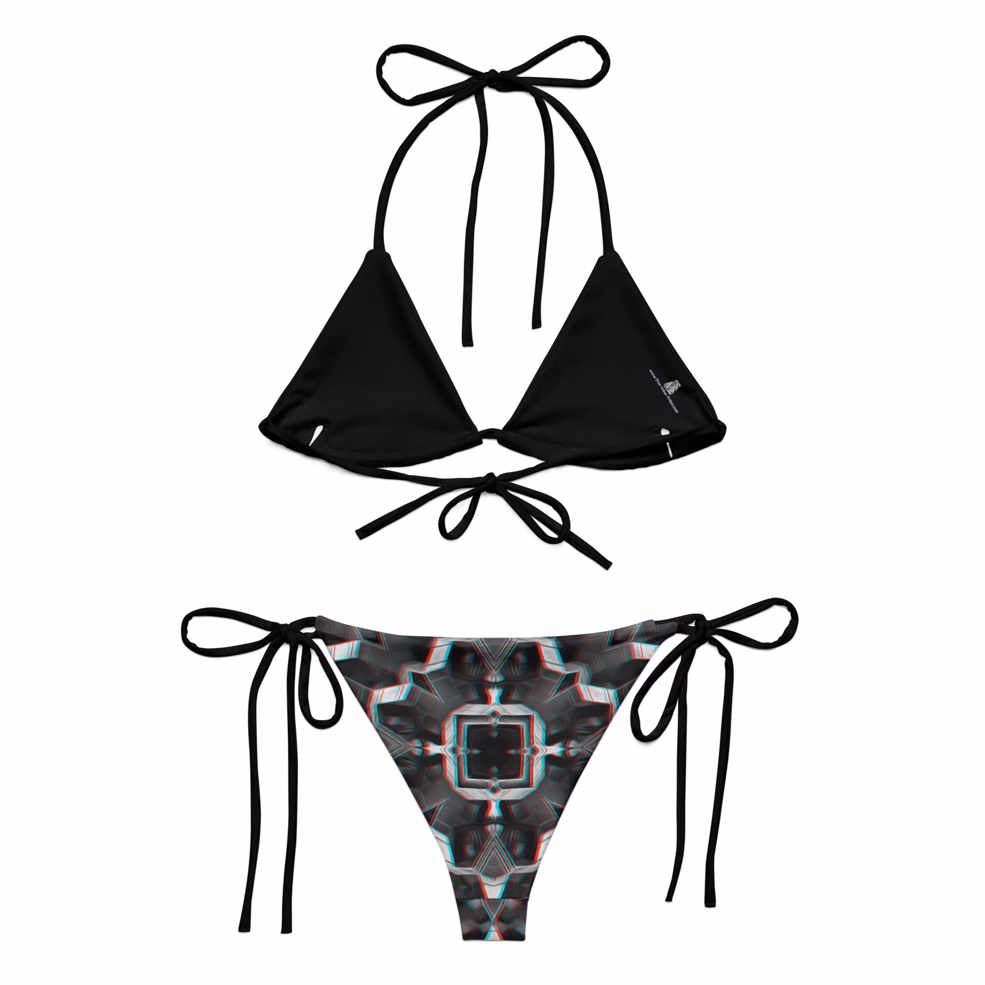 Home Sweet Honey-Woah - All-over print recycled string bikini - Image 12