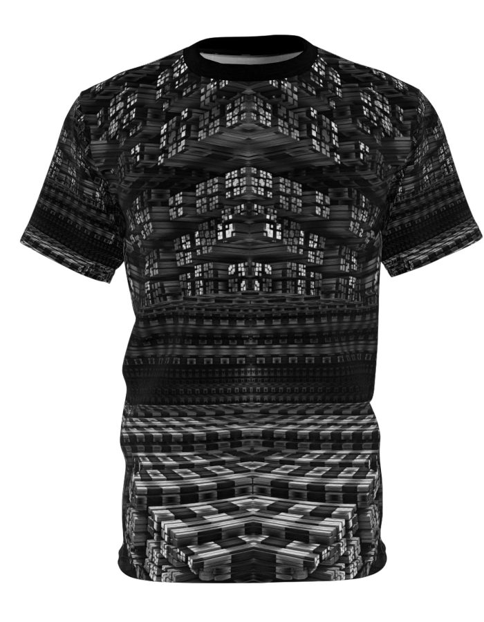 Fractal Fortress -Unisex Cut & Sew Tee