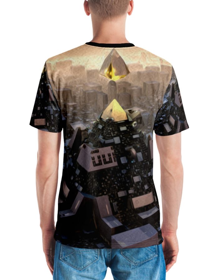 Perfect Parallel Pyramids – Men’s t-shirt
